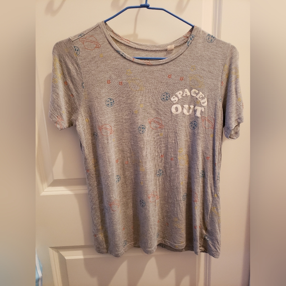 Grey Space Graphic Tee